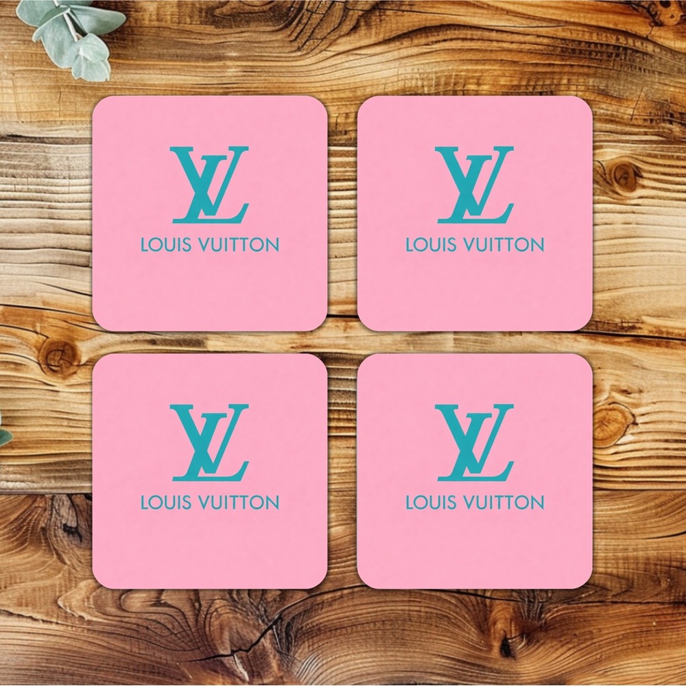 NIP HANDMADE FASHION Set of 4 Ceramic Drink Coasters